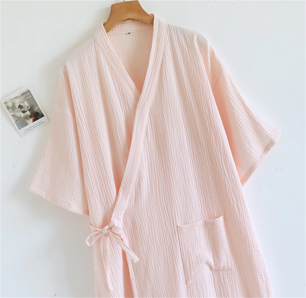 Bathrobe - أرواب كريب قطنية 100% لربيع وصيف