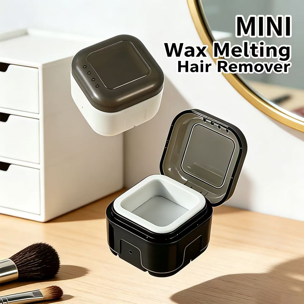 Wax Warmer - سخان شمع محمول صغير لإزالة الشعر،