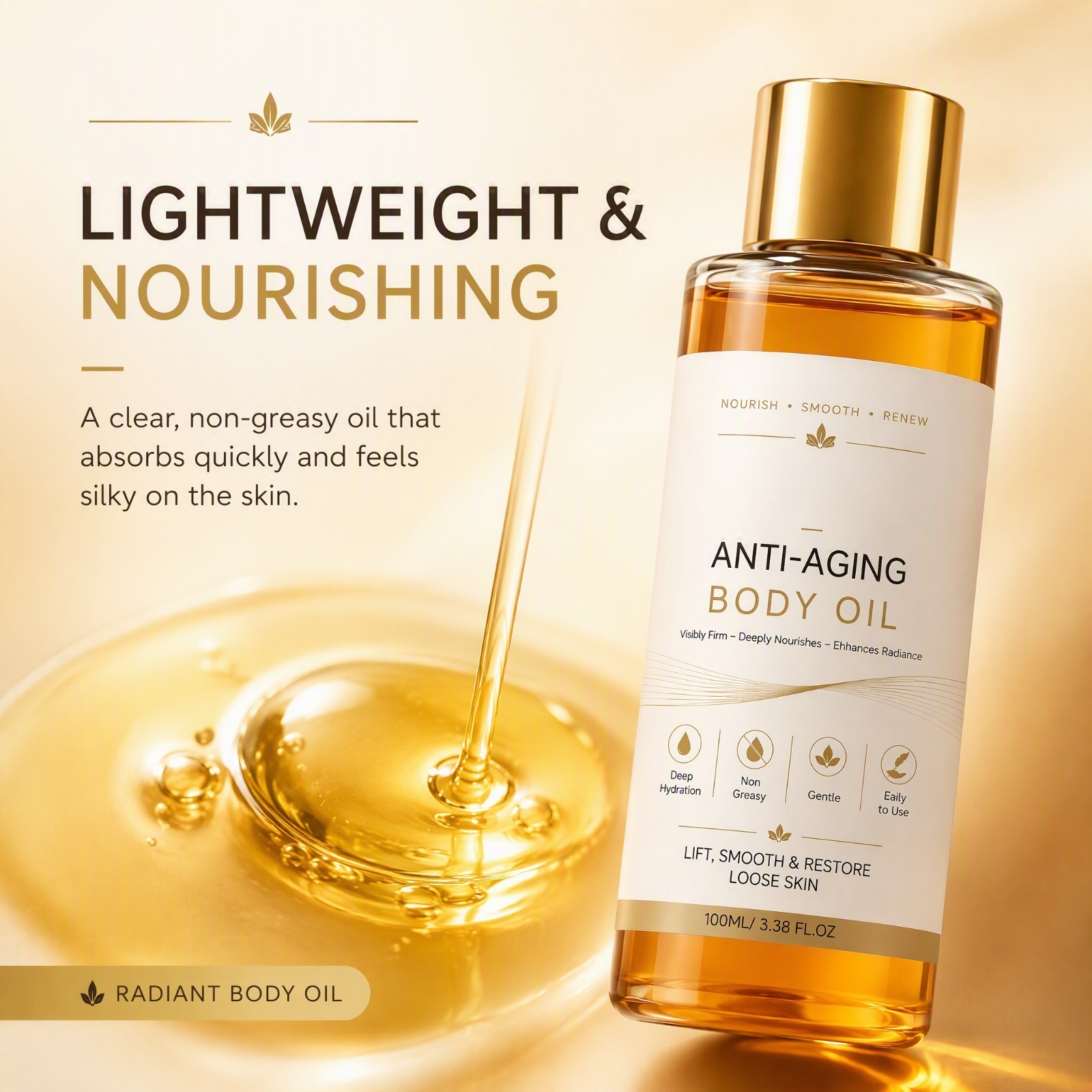 زيت الجسم المضاد للشيخوخة والم - مراجعة Body Oil وسعره