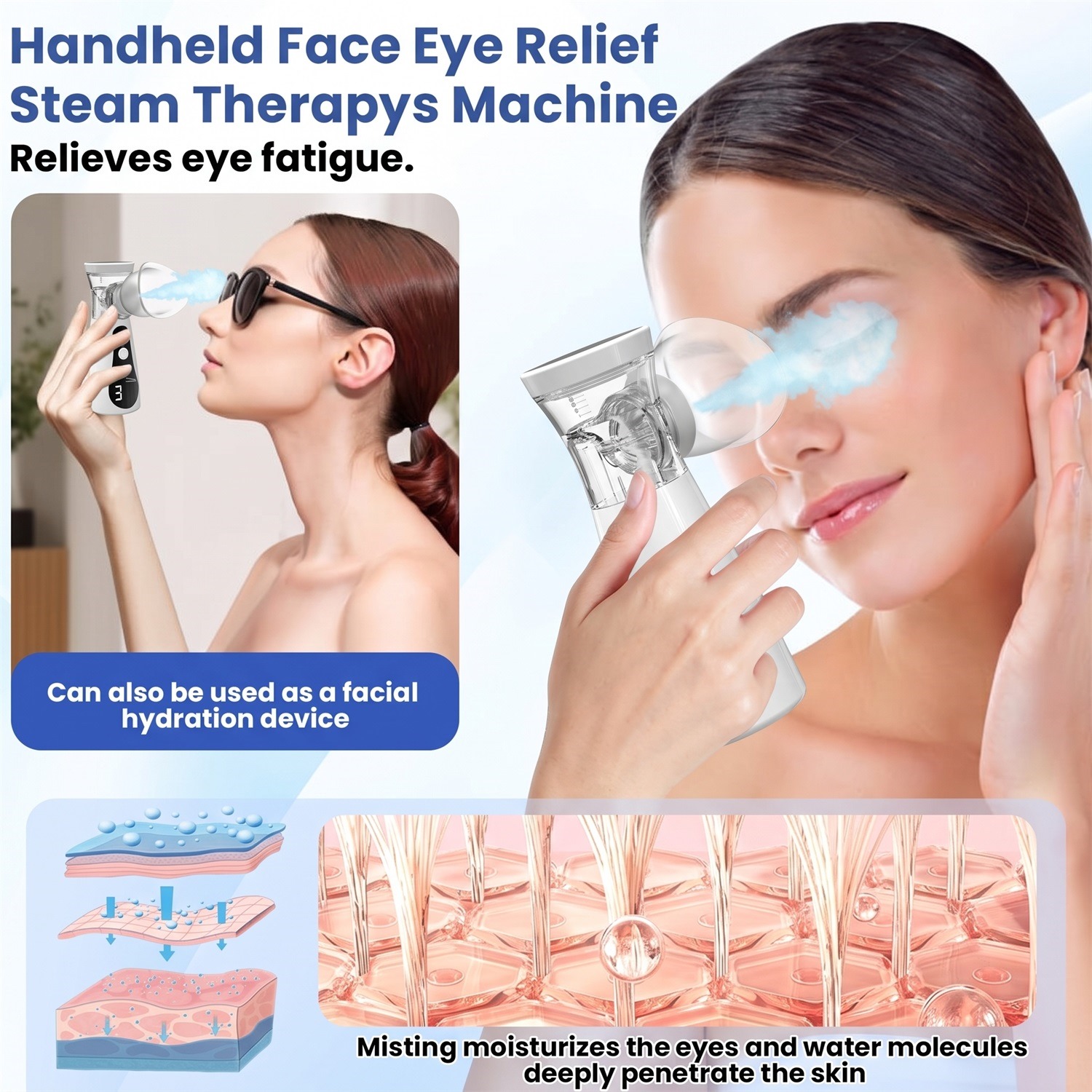 مرطب عين نانو، جهاز تبخير للعي - مراجعة Face Steamer وسعره