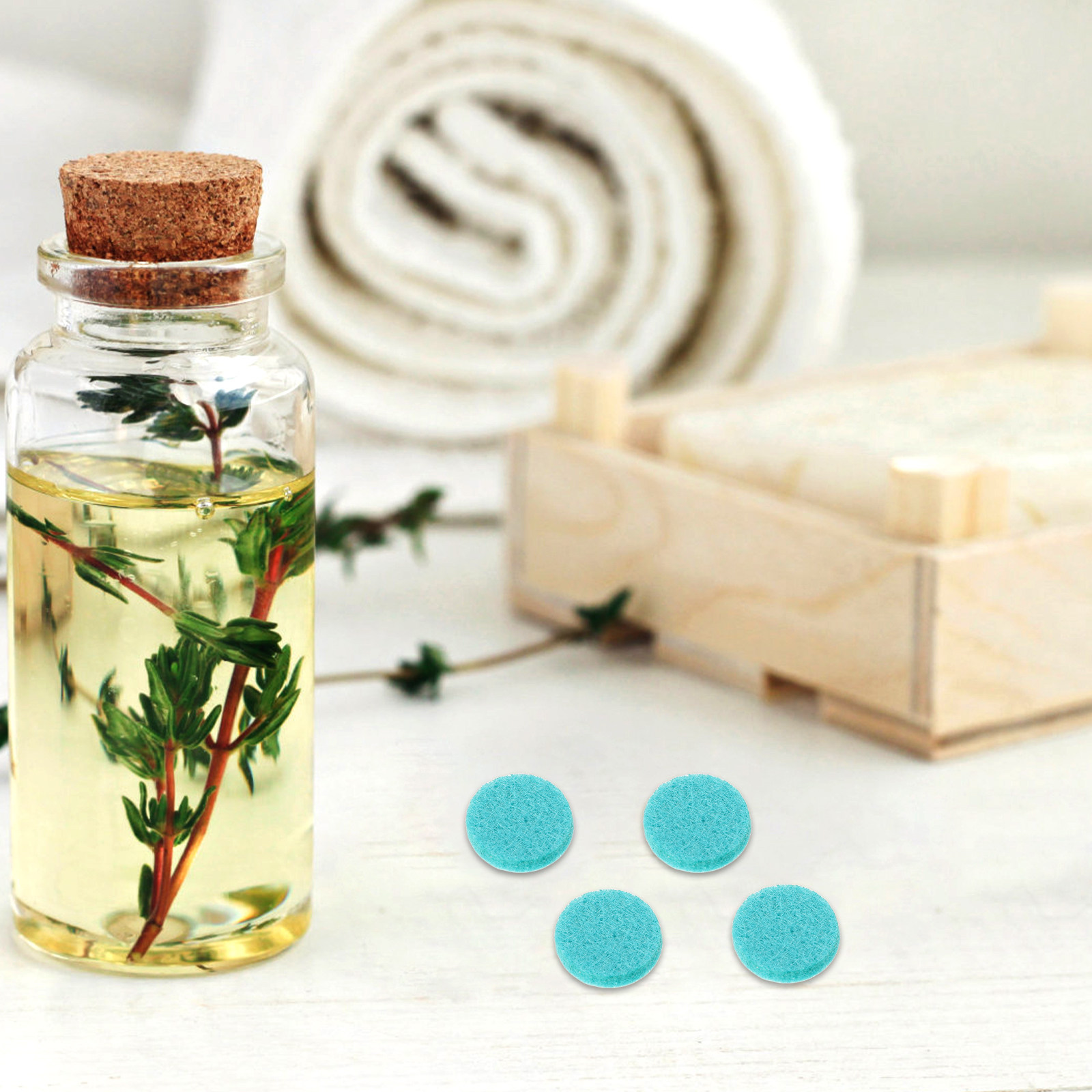 50 قطعة من وسادات ناشر الزيوت  - مراجعة Aromatherapy Diffuser وسعره