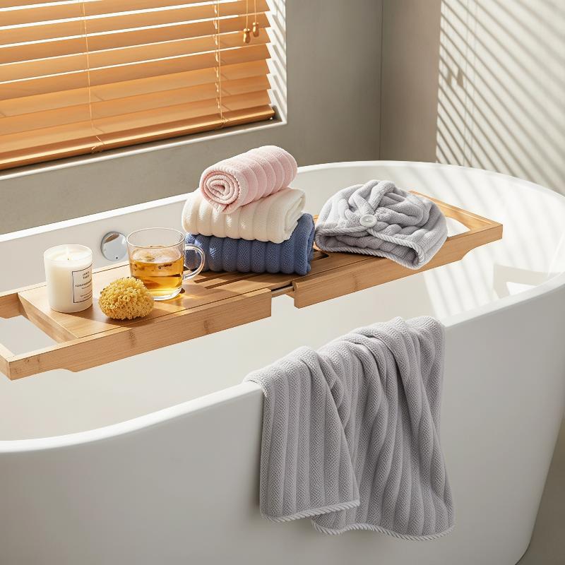 قبعة تجفيف الشعر المصنوعة من ا - مراجعة Spa Towel وسعره