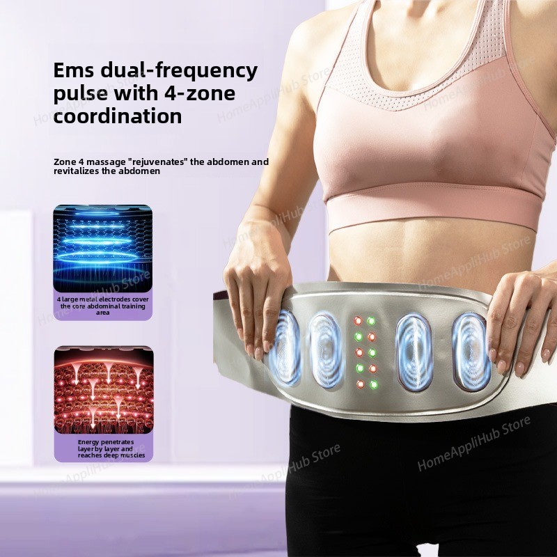 EMS Red - حزام خصر للتدليك الخ - مراجعة Massage Gun وسعره
