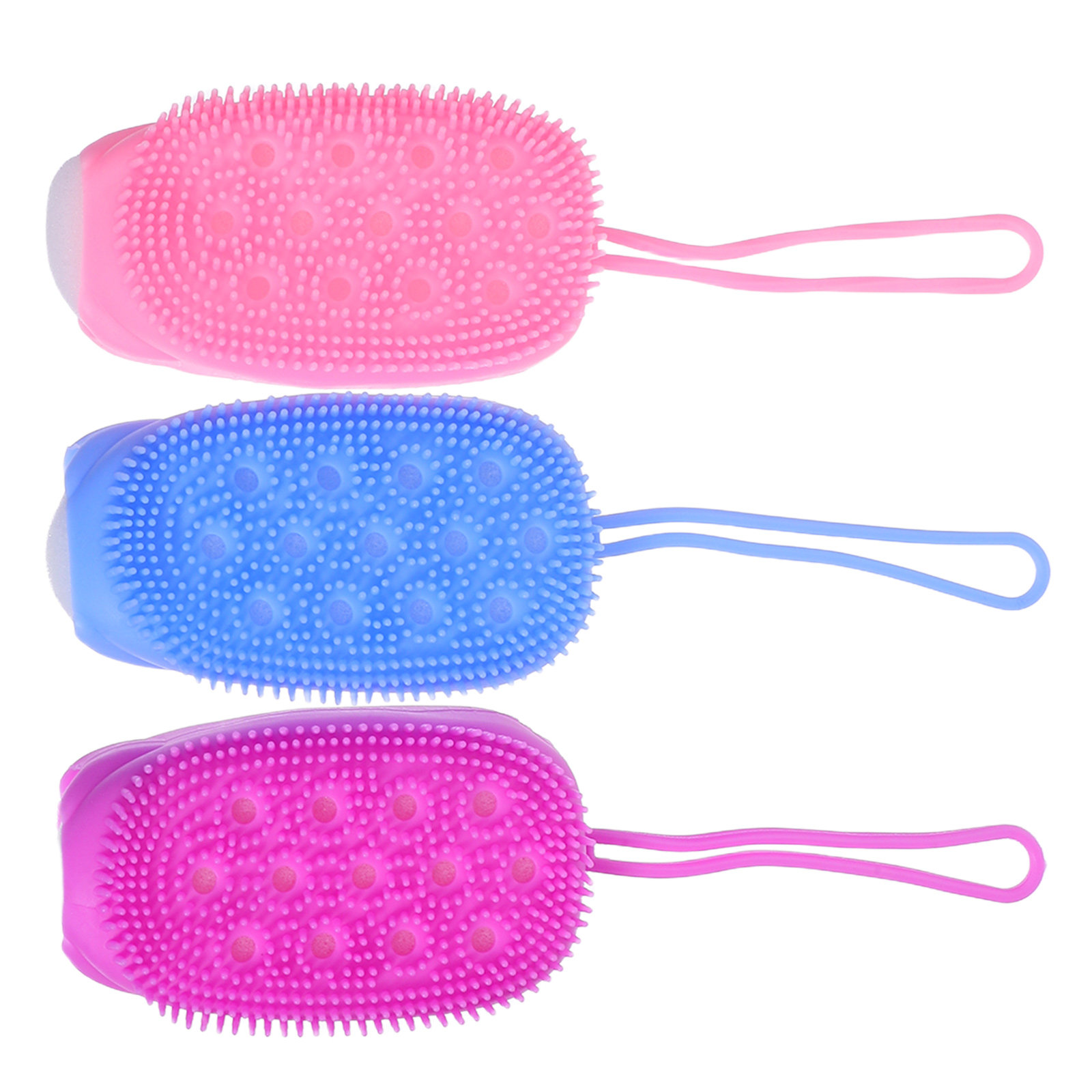 3 قطع من إسفنجة السيليكون لتقش - مراجعة Body Brush وسعره